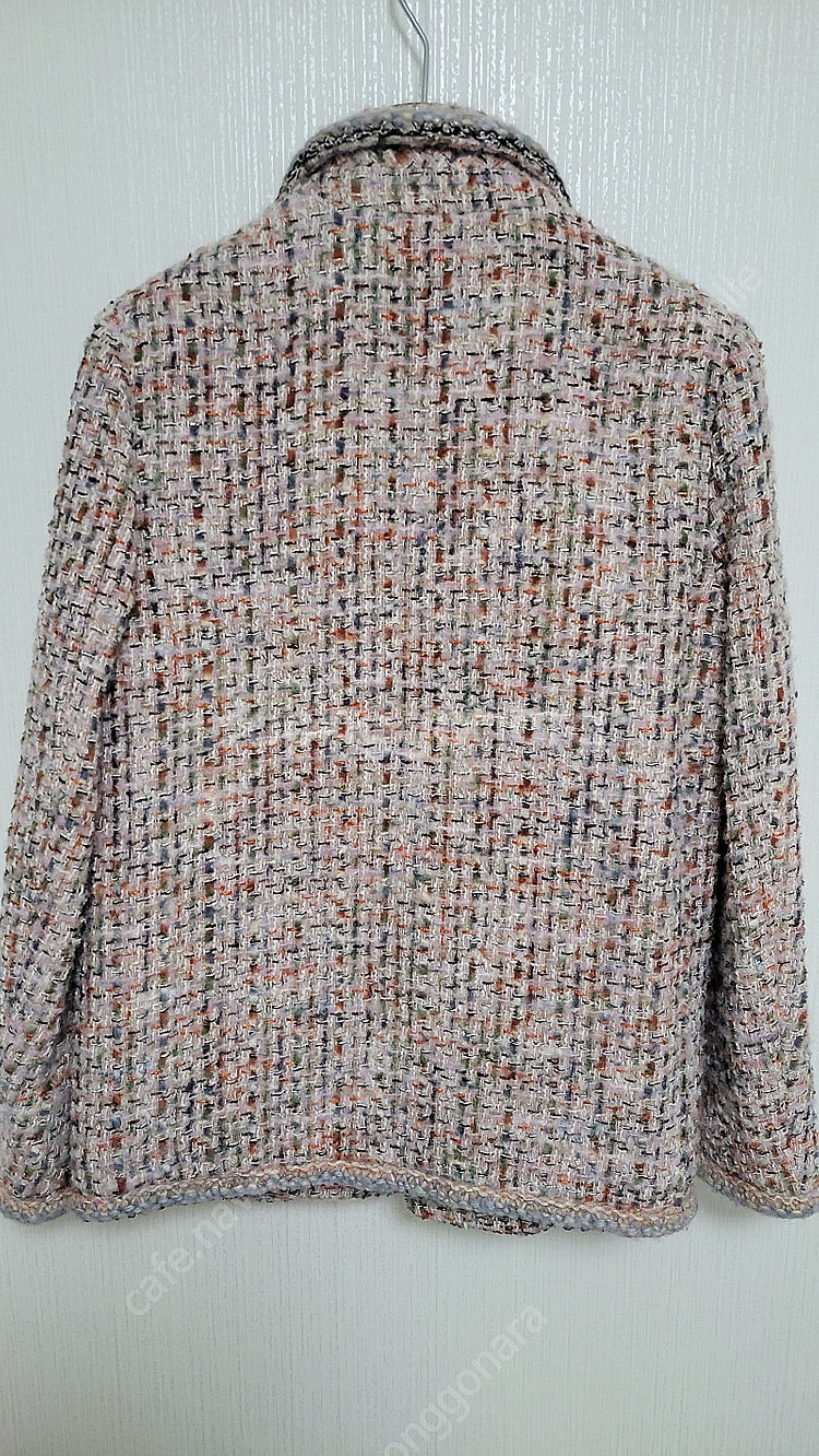 빈티지 샤넬 트위드 자켓--3